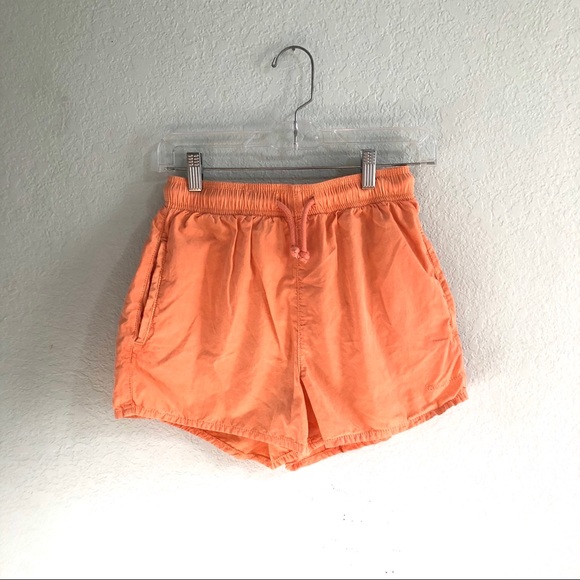 poplin jogger shorts